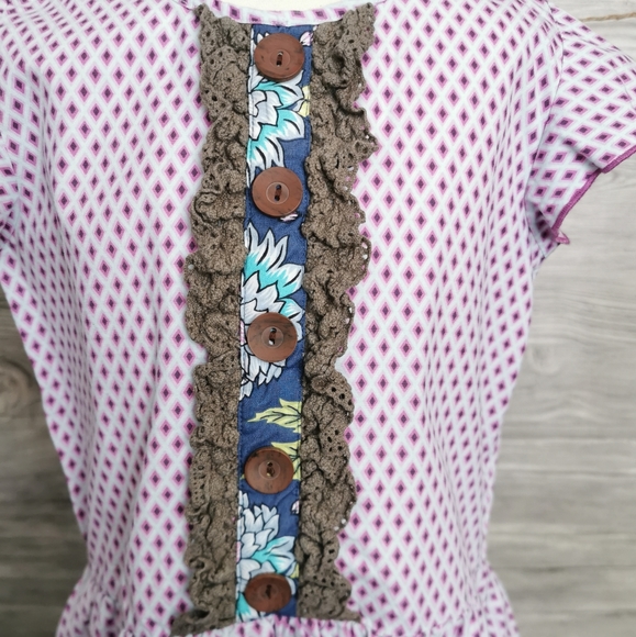 8 YEARS MUSTARD PIE, BOHO COTTON DRESS EUC - Picture 4 of 9